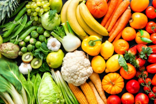Legumes, frutas e verduras